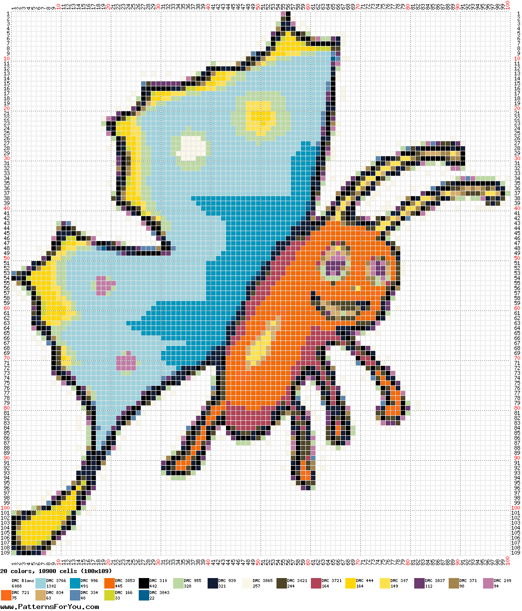 pattern Animals Butterflies