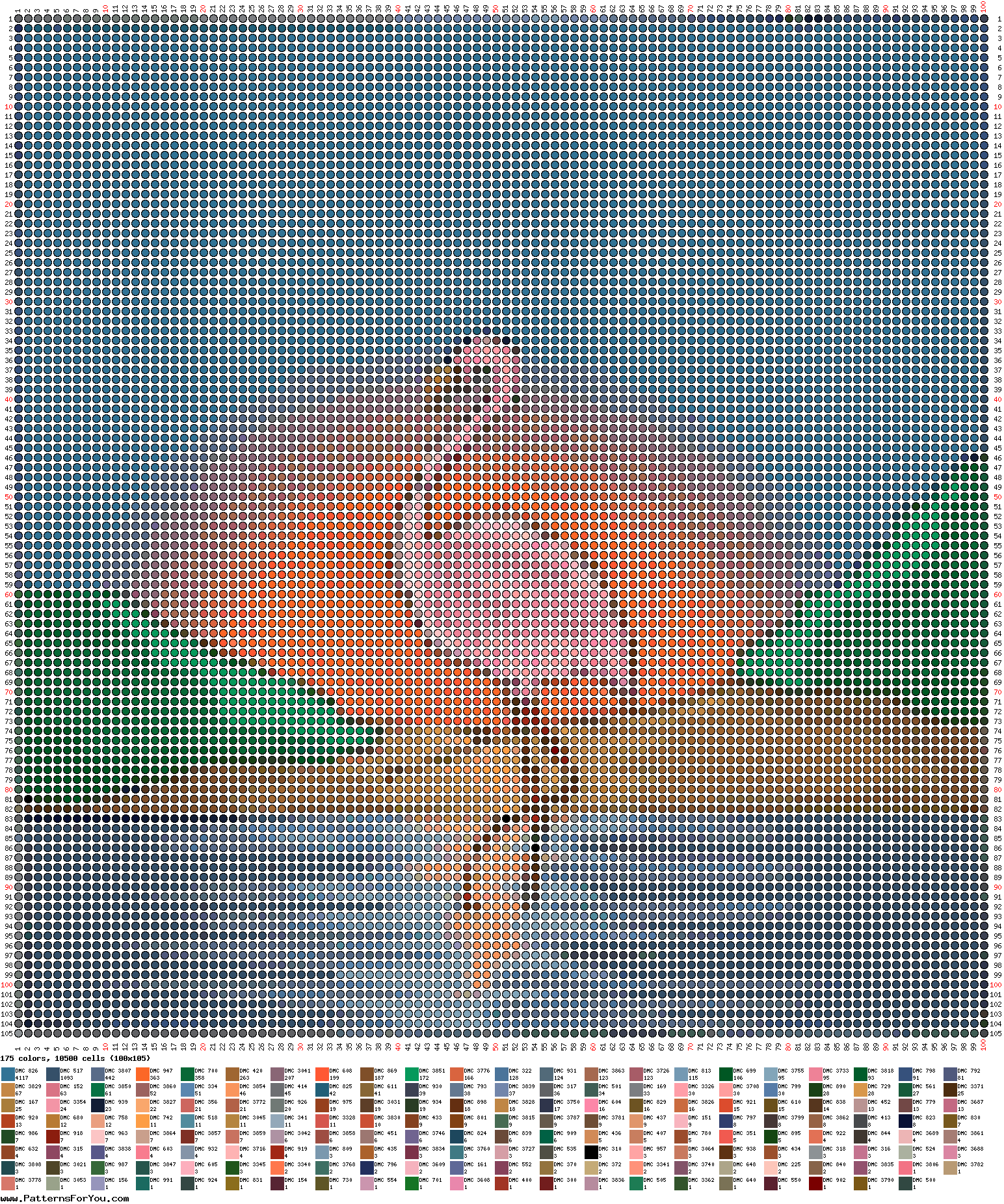 pattern Weather Sun Animals Flamingo