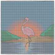 pattern Weather Sun Animals Flamingo