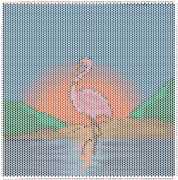 pattern Weather Sun Animals Flamingo