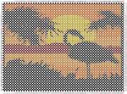pattern Weather Sun Animals Flamingo