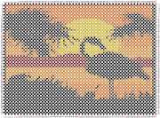 pattern Weather Sun Animals Flamingo