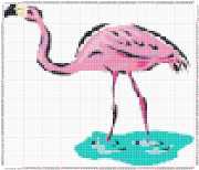pattern Animals Flamingo
