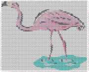 pattern Animals Flamingo