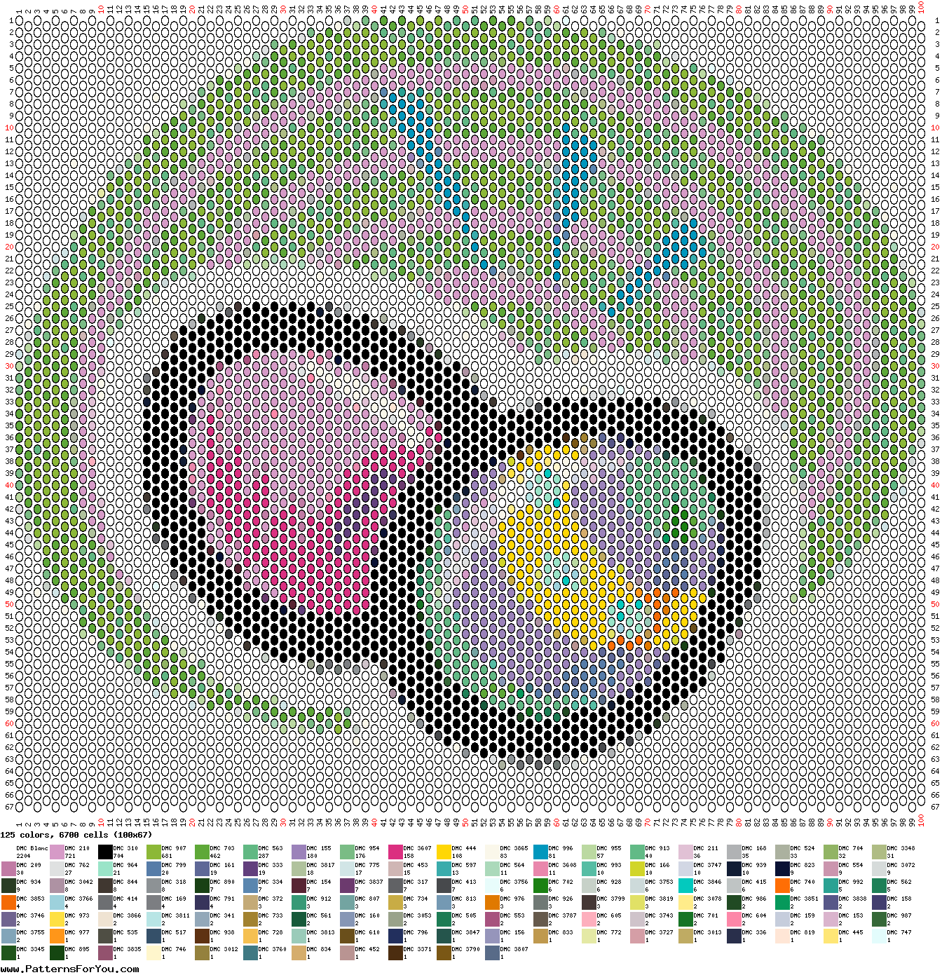 pattern Religion Easter Foods Eggs
