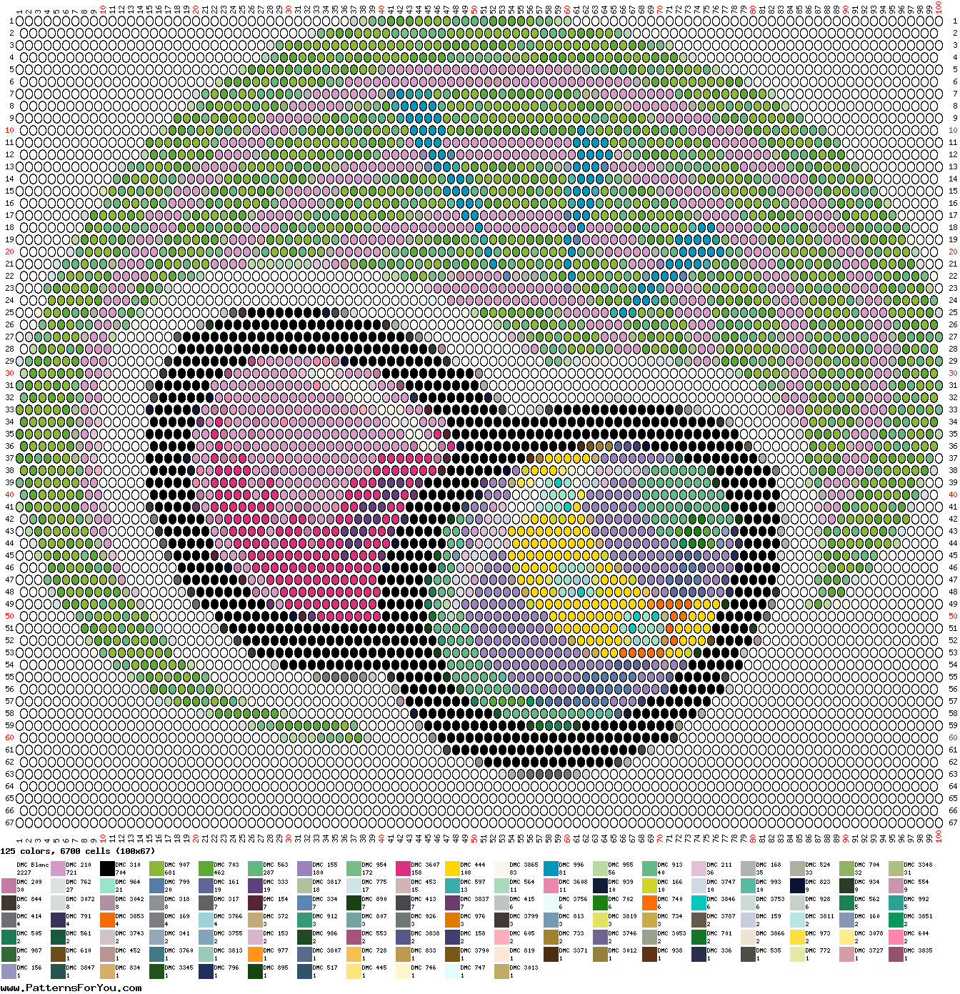 pattern Religion Easter Foods Eggs