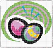 pattern Foods Eggs Religion Easter