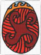 pattern Religion Easter Foods Eggs