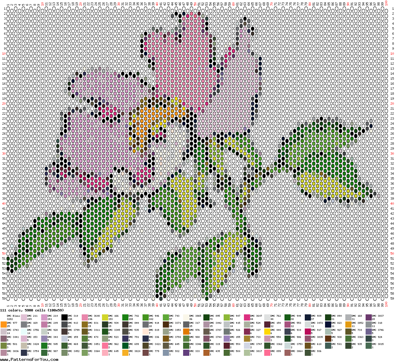 pattern Plants Flowers