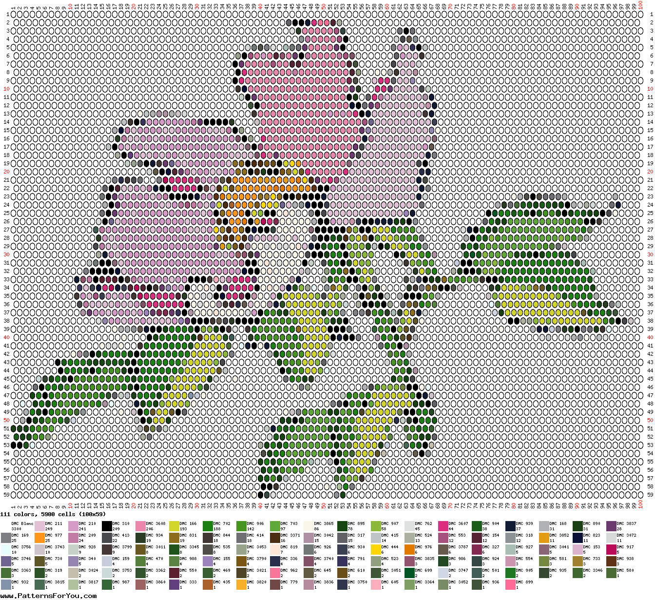 pattern Plants Flowers