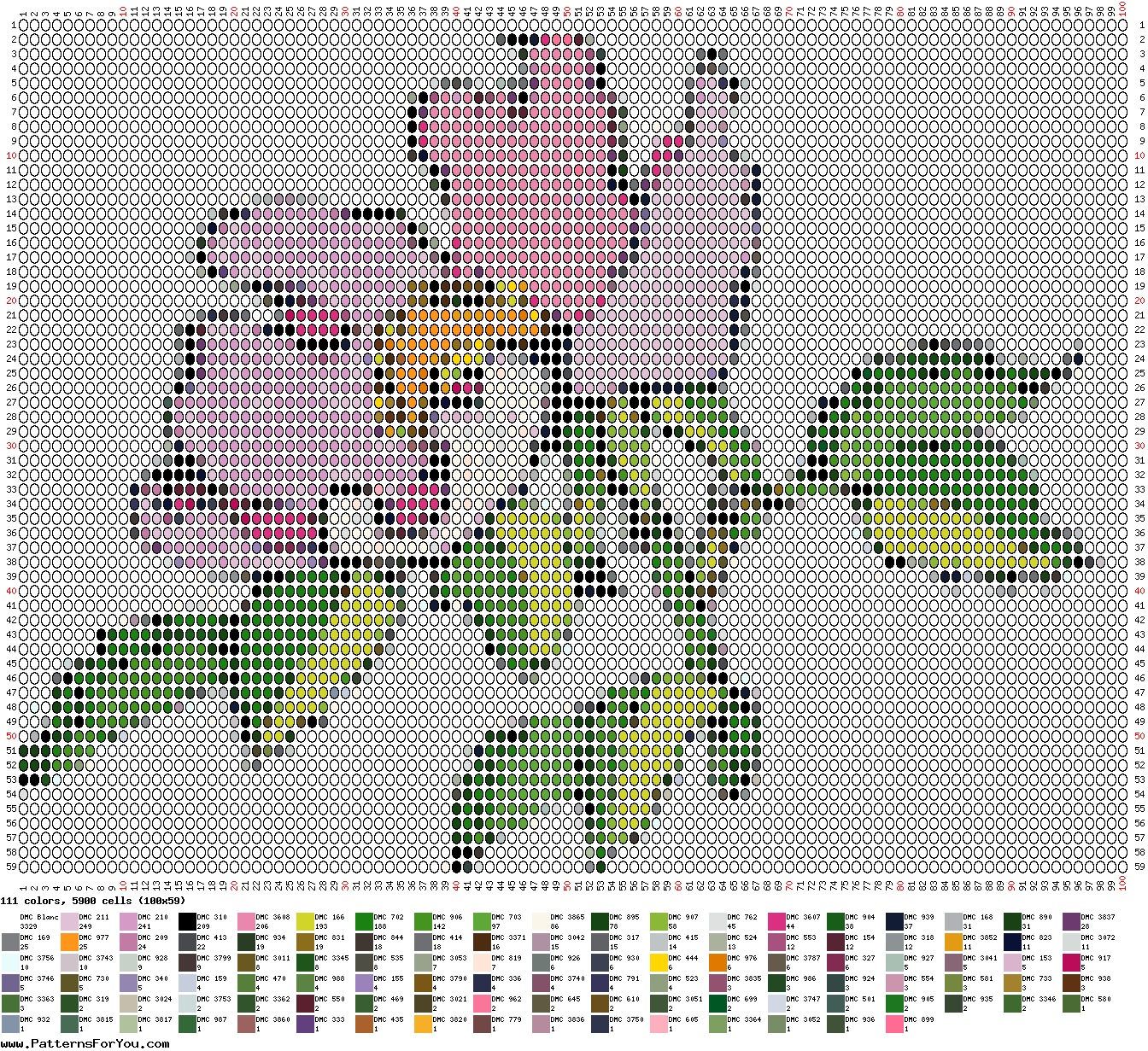 pattern Plants Flowers