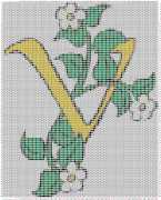 pattern Plants Flowers Letters & numbers Flowers