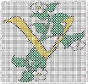pattern Plants Flowers Letters & numbers Flowers