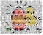 pattern Religion Easter Foods Eggs