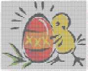 pattern Religion Easter Foods Eggs