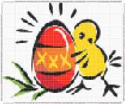 pattern Religion Easter Foods Eggs