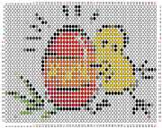 pattern Religion Easter Foods Eggs