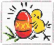 pattern Religion Easter Foods Eggs