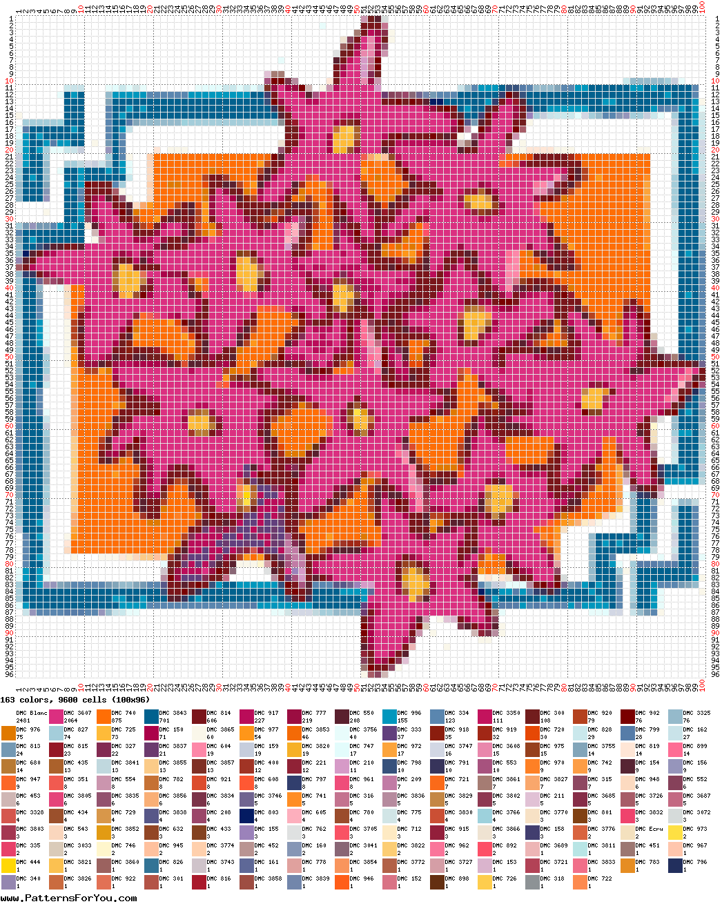pattern Plants Flowers