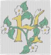 pattern Plants Flowers Letters & numbers Flowers