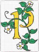 pattern Plants Flowers Letters & numbers Flowers