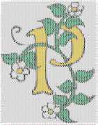 pattern Plants Flowers Letters & numbers Flowers