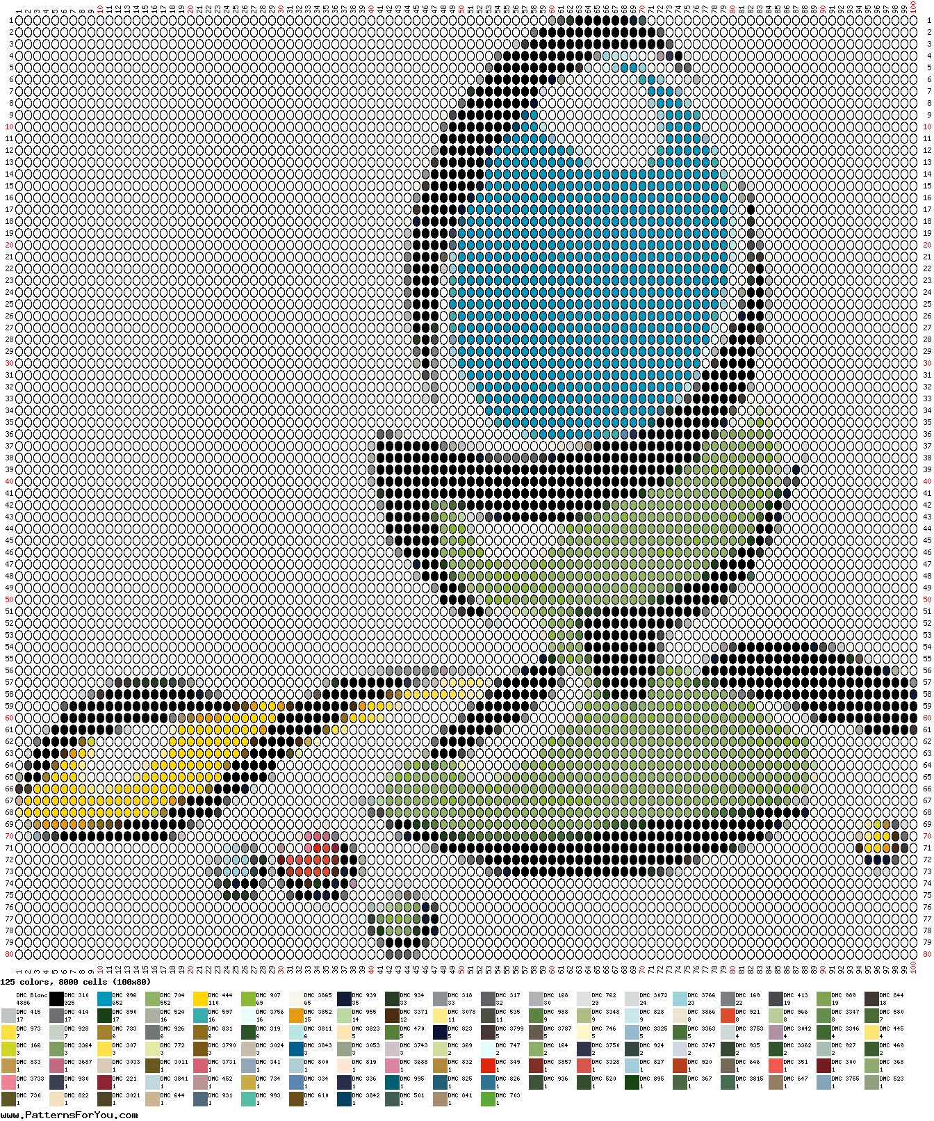 pattern Religion Easter Foods Eggs
