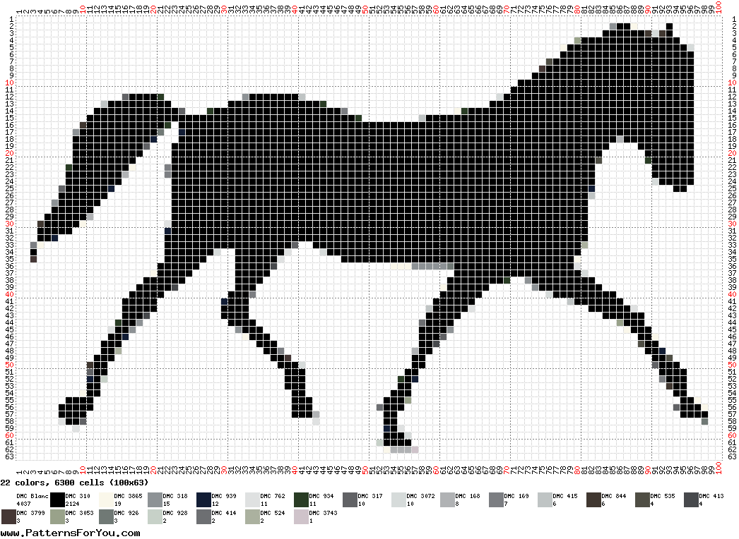 pattern Animals Horses