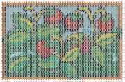 pattern Plants Strawberries