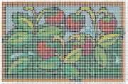 pattern Plants Strawberries
