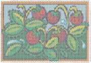 pattern Plants Strawberries