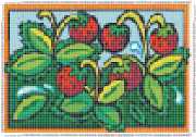 pattern Plants Strawberries
