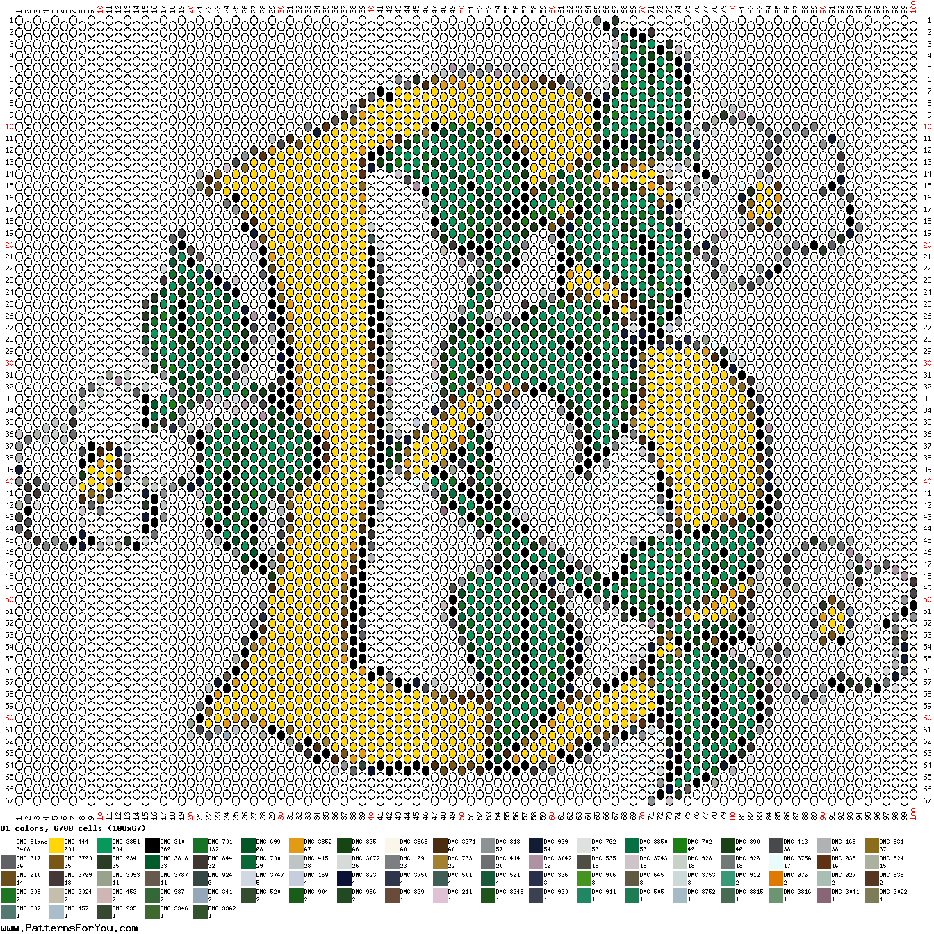 pattern Plants Flowers Letters & numbers Flowers