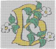 pattern Plants Flowers Letters & numbers Flowers