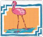 pattern Animals Flamingo