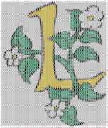 pattern Plants Flowers Letters & numbers Flowers