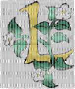 pattern Plants Flowers Letters & numbers Flowers
