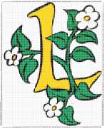 pattern Plants Flowers Letters & numbers Flowers