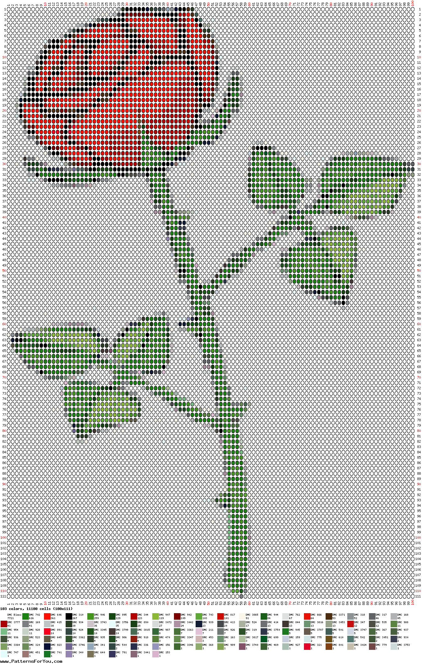 pattern Plants Roses