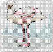 pattern Animals Flamingo