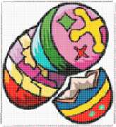 pattern Religion Easter Foods Eggs