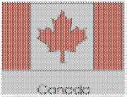 pattern Countries Canada Flags