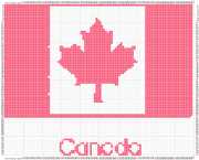 pattern Countries Canada Flags