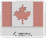 pattern Countries Canada Flags