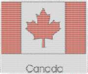 pattern Countries Canada Flags