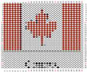 pattern Countries Canada Flags