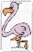 pattern Animals Flamingo