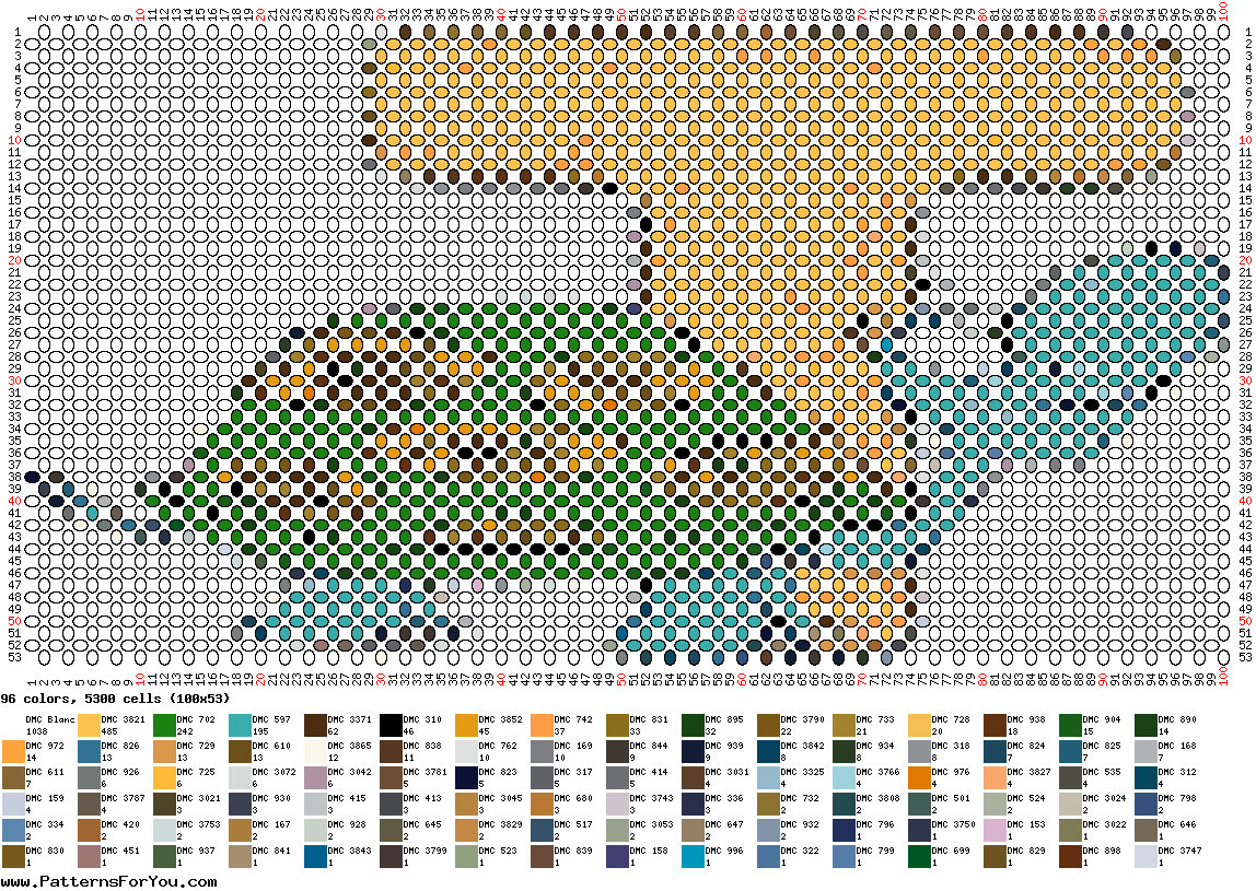 pattern Letters & numbers Animals