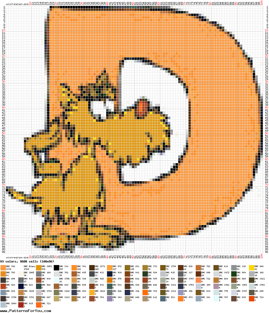 pattern Letters & numbers Animals