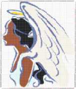 pattern People Women Religion Angels